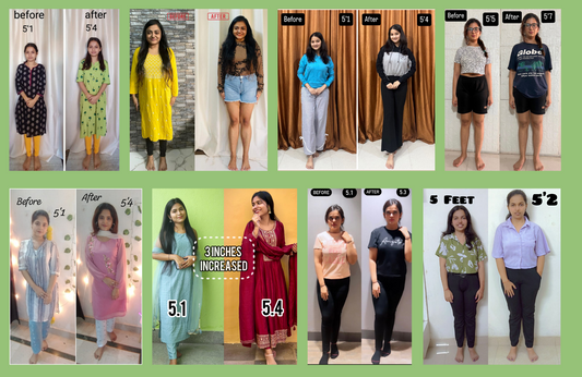Can customers track their height growth progress while using these capsules?