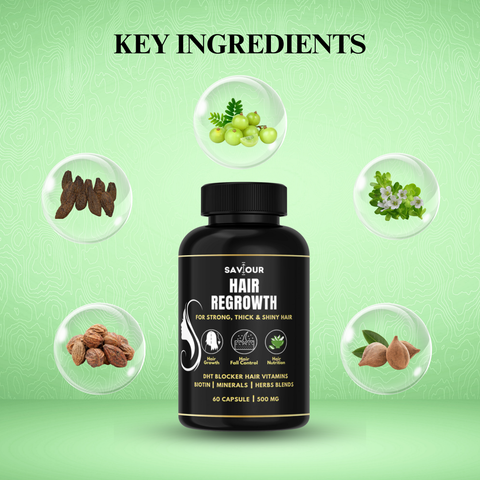Saviour hair growth vitamins capsules