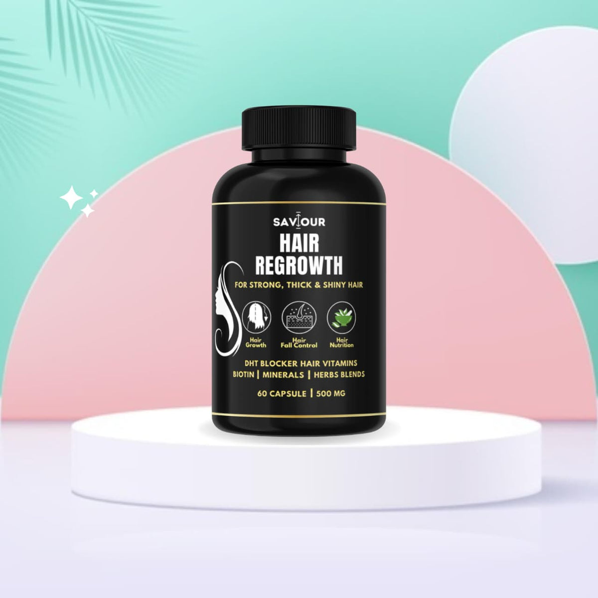 Saviour hair growth vitamins capsules