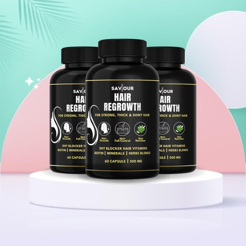 Saviour hair growth vitamins capsules